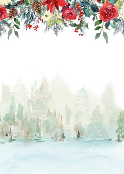 Studio Light - DIY Block - Christmas in the Forest  -  Stanzteile - Designpapier
