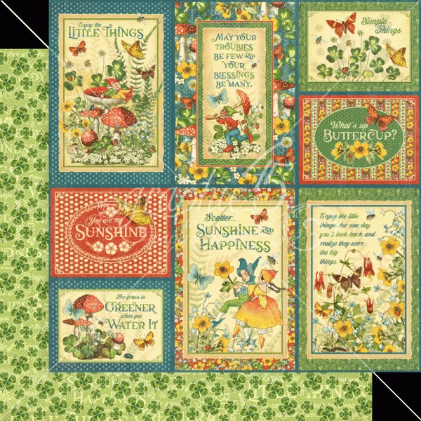 Graphic 45 - "Little Things" - 8x8" Collection Pack