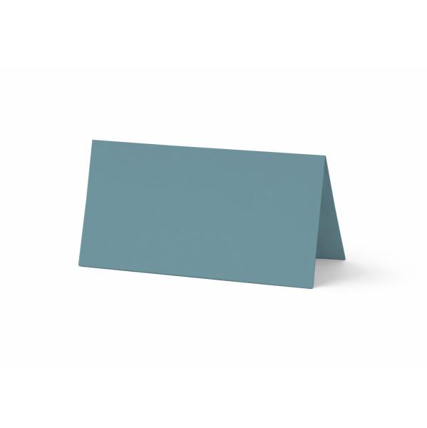 Tischkarte - Platzkarte 9 x 5 cm 240g/m² in petrol