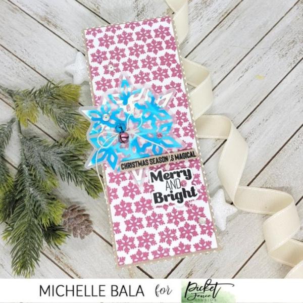 Picket Fence Studios - Paper Glaze -  Pink Tinsel  
