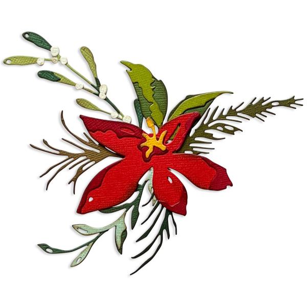 Sizzix Thinlits Craft Die-Set -  Holiday Brushstroke  