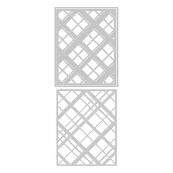 Sizzix Thinlits Craft Die-Set - Layered Plaid  