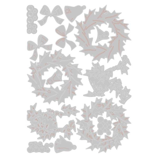 Sizzix Thinlits Craft Die-Set -  Yuletide Colorize  