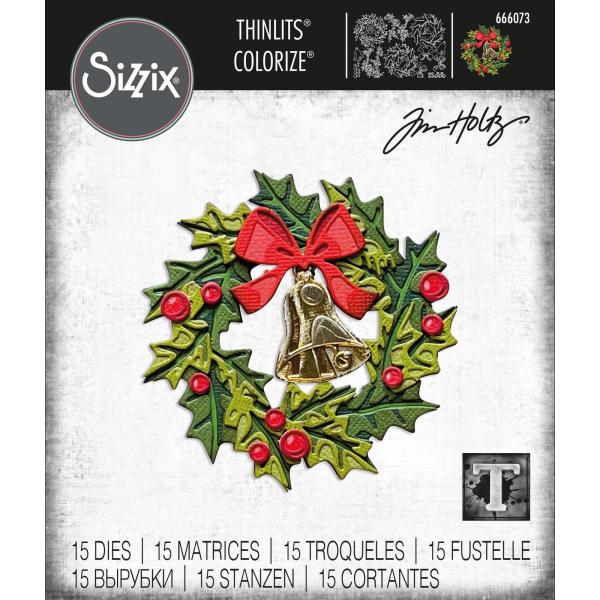 Sizzix Thinlits Craft Die-Set -  Yuletide Colorize  