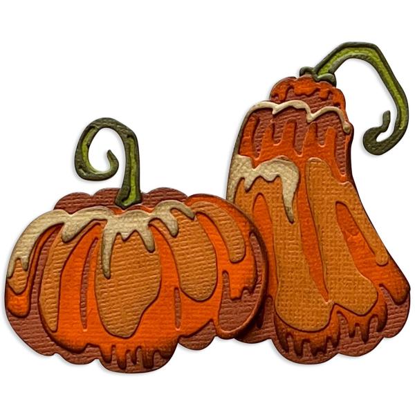 Sizzix Thinlits Craft Die-Set -  Pumpkin Duo Colorize 