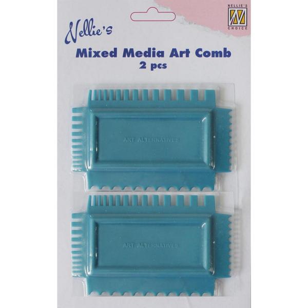 Nellie's Choice - Mixed Media Tools Art Comb - Spatel - Spachtel 