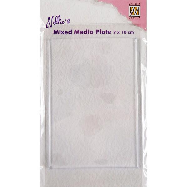 Nellie's Choice - Mixed Media Plates - " Plate Rectangle " - Druckplatte