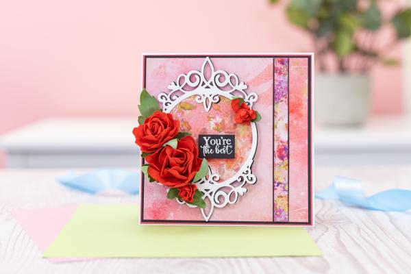 Crafters Companion - Dies -Delightful Rose - Stanze