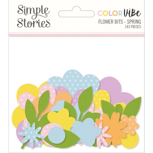 Simple Stories - Flower Bits - Spring - Stanzteile
