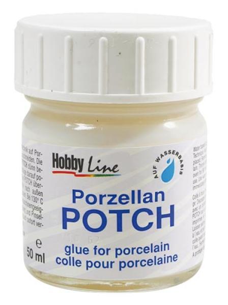HOBBY LINE Porzellan Potch 50ml für ServietteTechnik