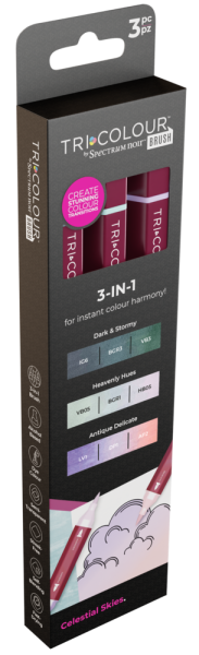 Spectrum Noir - TriColour Brush - " Celestial Skies " - Alkoholmaker