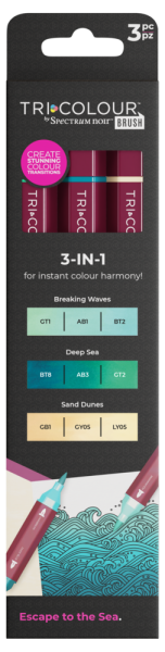 Spectrum Noir - TriColour Brush - " Escape to the Sea " - Alkoholmaker