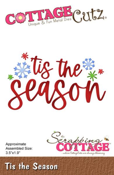 Scrapping Cottage - Dies - Tis the Season - Stanze