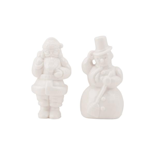 Tim Holtz - Idea Ology " Salvaged Santa and Snowman" - Resin Schneemänner