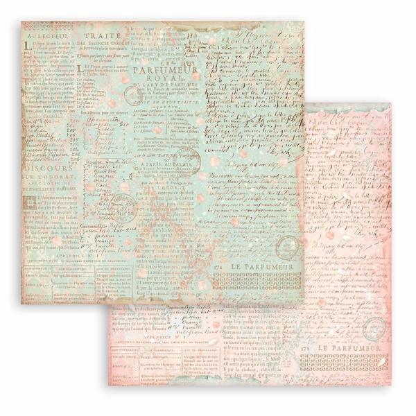 Stamperia "Rose Parfum " 12x12" Paper Pack - Cardstock