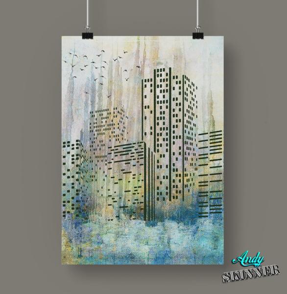 Creative Expressions - Stencil - City Of Dreams  - Schablone
