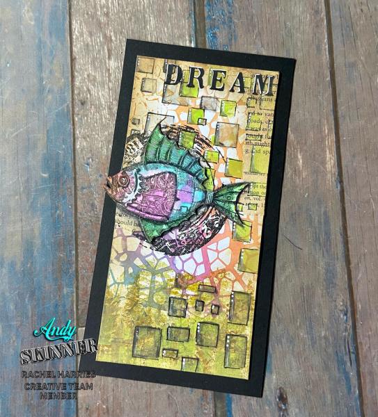 Creative Expressions - Stencil - City Of Dreams  - Schablone