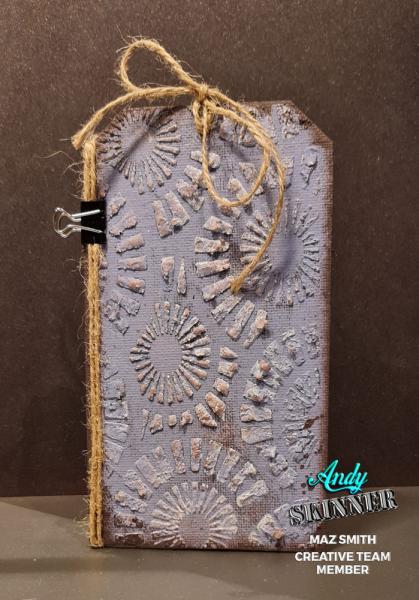 Creative Expressions - DL Stencil - Slimline Stencil -  Spiral Burst  - Schablone