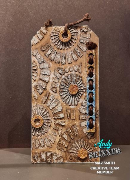Creative Expressions - DL Stencil - Slimline Stencil -  Spiral Burst  - Schablone