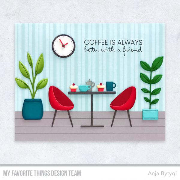 My Favorite Things Die-namics "Bistro Basics" | Stanzschablone | Stanze | Craft Die