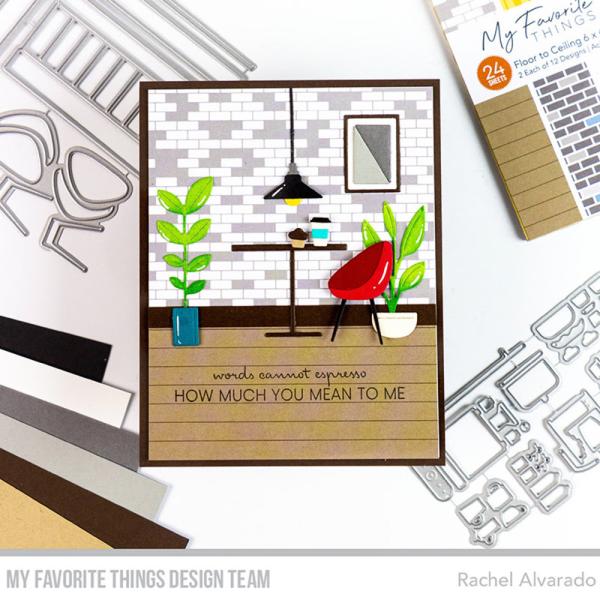 My Favorite Things Die-namics "Bistro Basics" | Stanzschablone | Stanze | Craft Die