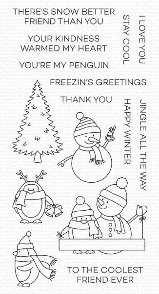 My Favorite Things Stempelset "Coolest Friends" Clear Stamp Set