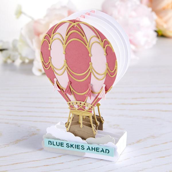 Spellbinders 3D Die "3D Vignette Hot Air Balloon"