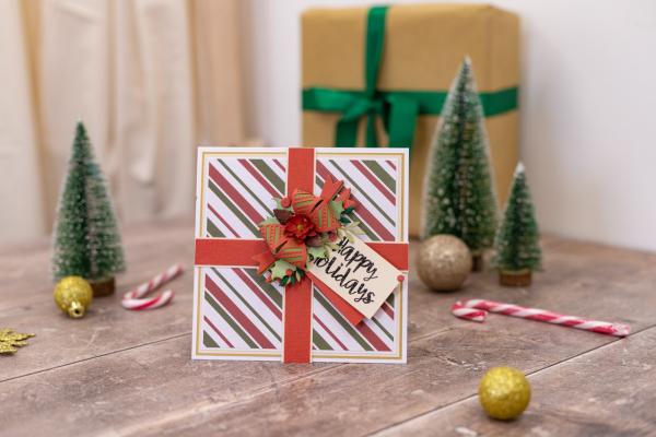 Gemini - Dies - Festive Create-A-Bow  - Stanze - Festlicher Schleifenbogen