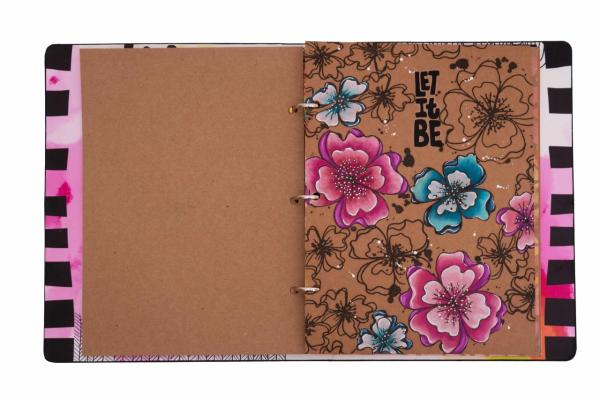 Art By Marlene - Bold & Bright Clear Stamp -  Romantic Florals  - Stempel