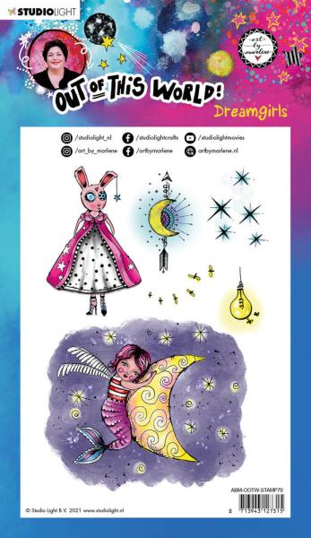 Art By Marlene - Out of This World  Clear Stamp -  Dreamgirls  - Stempel