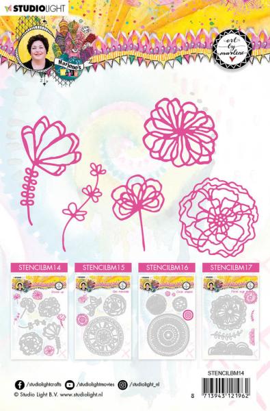 Art By Marlene - Marlene´s World Cut & Emboss Dies - Doodle Up  - Stanz- und Prägeform