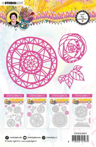Art By Marlene - Marlene´s World Cut & Emboss Dies - Geo Mandala  - Stanz- und Prägeform