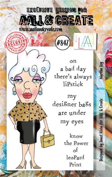AALL and Create - Stamp -  Martha Joy  - Stempel A7