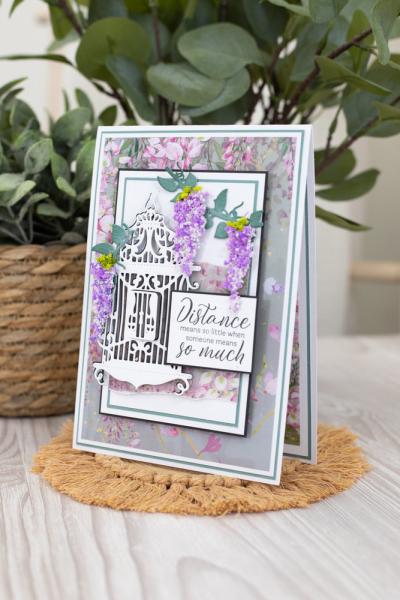 Crafters Companion - Dies -Whimsical Wisteria - Stanze