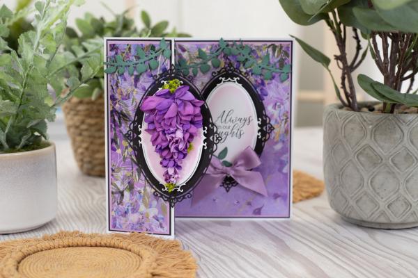 Crafters Companion - Dies -Whimsical Wisteria - Stanze