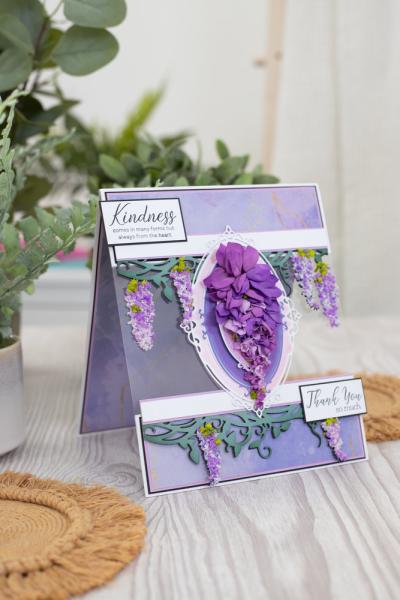 Crafters Companion - Dies -Wonderful Wisteria - Stanze