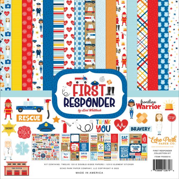 Echo Park - Collection Kit 12x12" - "First Responder"