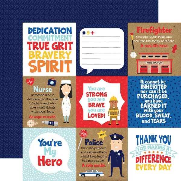 Echo Park - Collection Kit 12x12" - "First Responder"