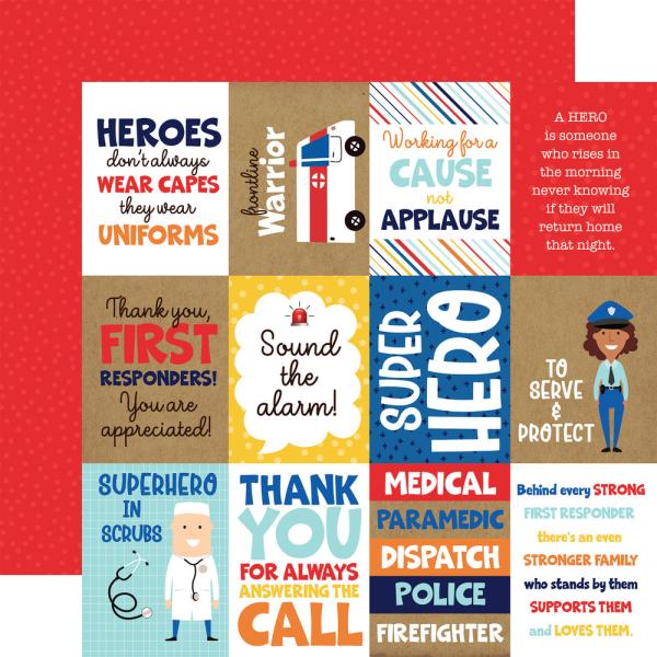 Echo Park - Collection Kit 12x12" - "First Responder"