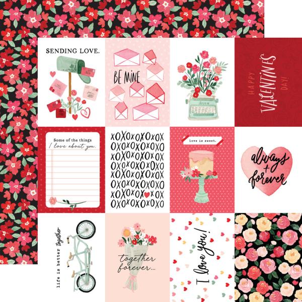 Carta Bella - Paper Pad 6x6" - "My Valentine" - Paper Pack
