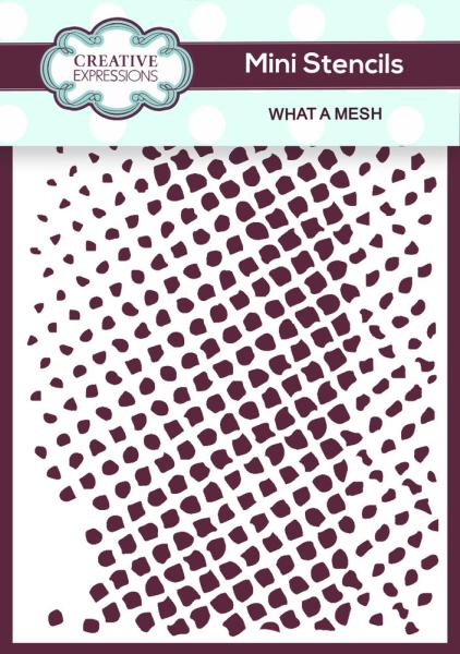 Creative Expressions - Stencil - What A Mesh - Schablone