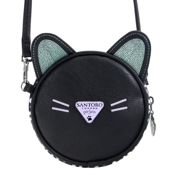 Gorjuss Santoro - Round Bag Smitten Kitten - runde Handtasche 