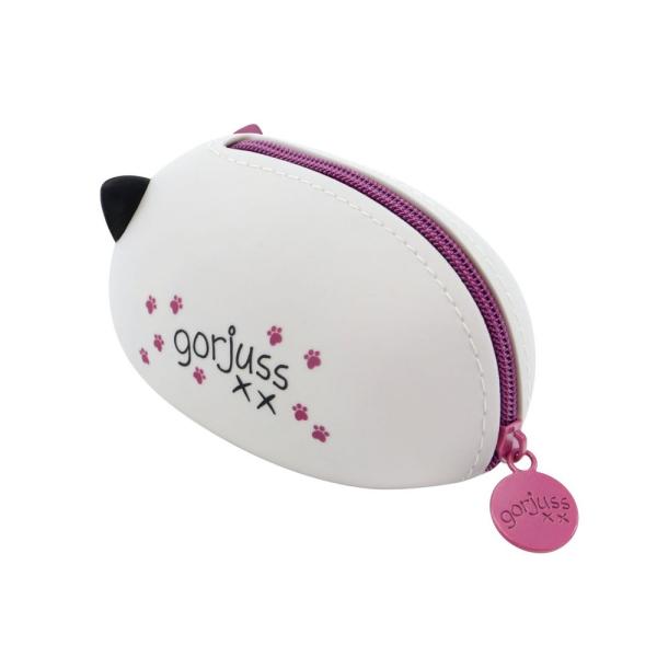 Gorjuss Santoro - Cat Purse Wild Grey - Portemonnaie