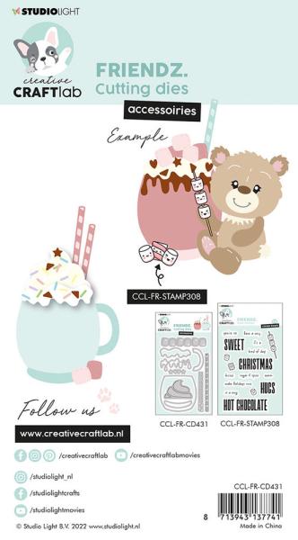 Creative Craft Lab - Studio Light - Dies - Choco Accessoires  - Stanze 