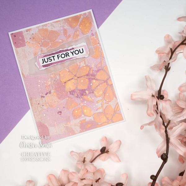 Creative Expressions - Stencil - Floral Daydream - Schablone