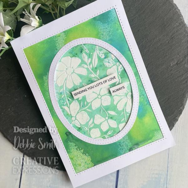 Creative Expressions - Stencil - Floral Daydream - Schablone