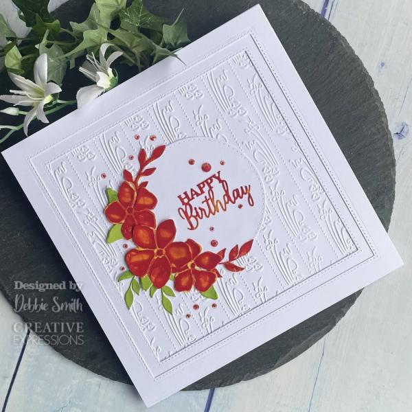 Creative Expressions - Stencil - Floral Daydream - Schablone
