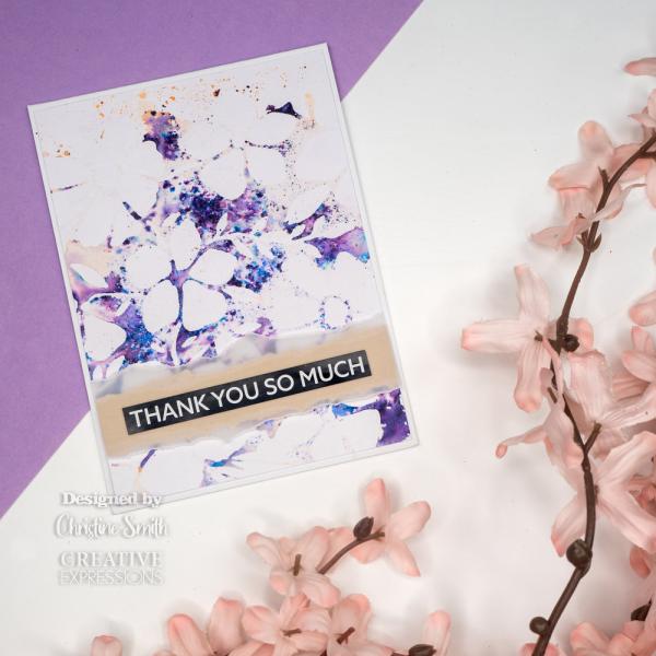Creative Expressions - Stencil - Floral Daydream - Schablone