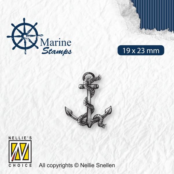 Nellie Snellen - Marine Clear Stamp - " anchor " - Stempel