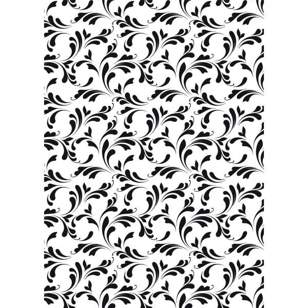 Nellie's Choice - Lasercut Stencil  - " Swirls-2 " - Schablone